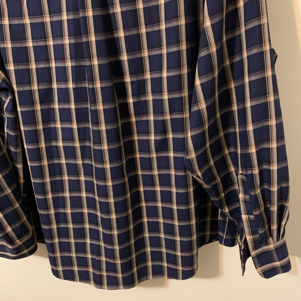 Roundtree and Yorke Button Down Men’s Shirt, Size: 2XLT - Picture 9 of 14